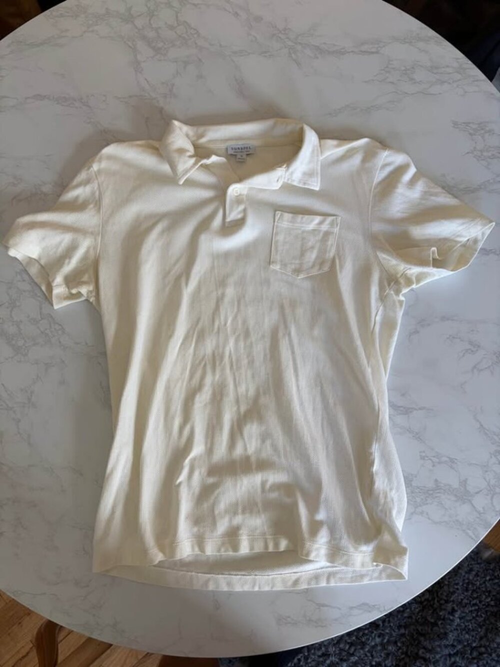 Sunspel Riviera Polo Shirt Size M